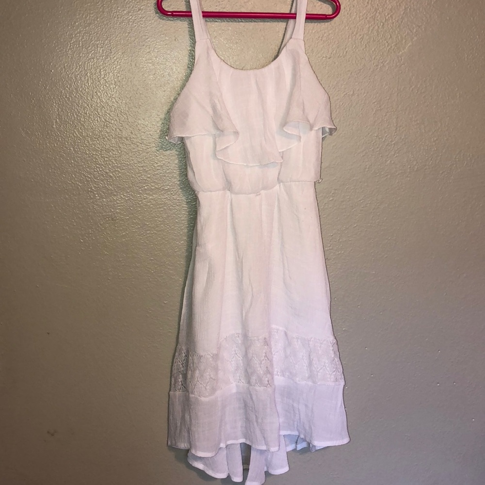 Girls White Dress